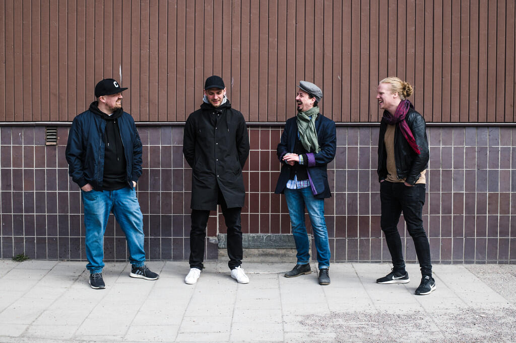 Club Phonky Phono med Olle Tjern, David Tanzilli, Christian Stjernström och Patrik Svärd